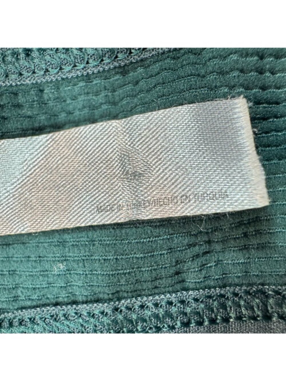 Free People Forest Green Ribbed Racerback Tank - Picture 3 of 11